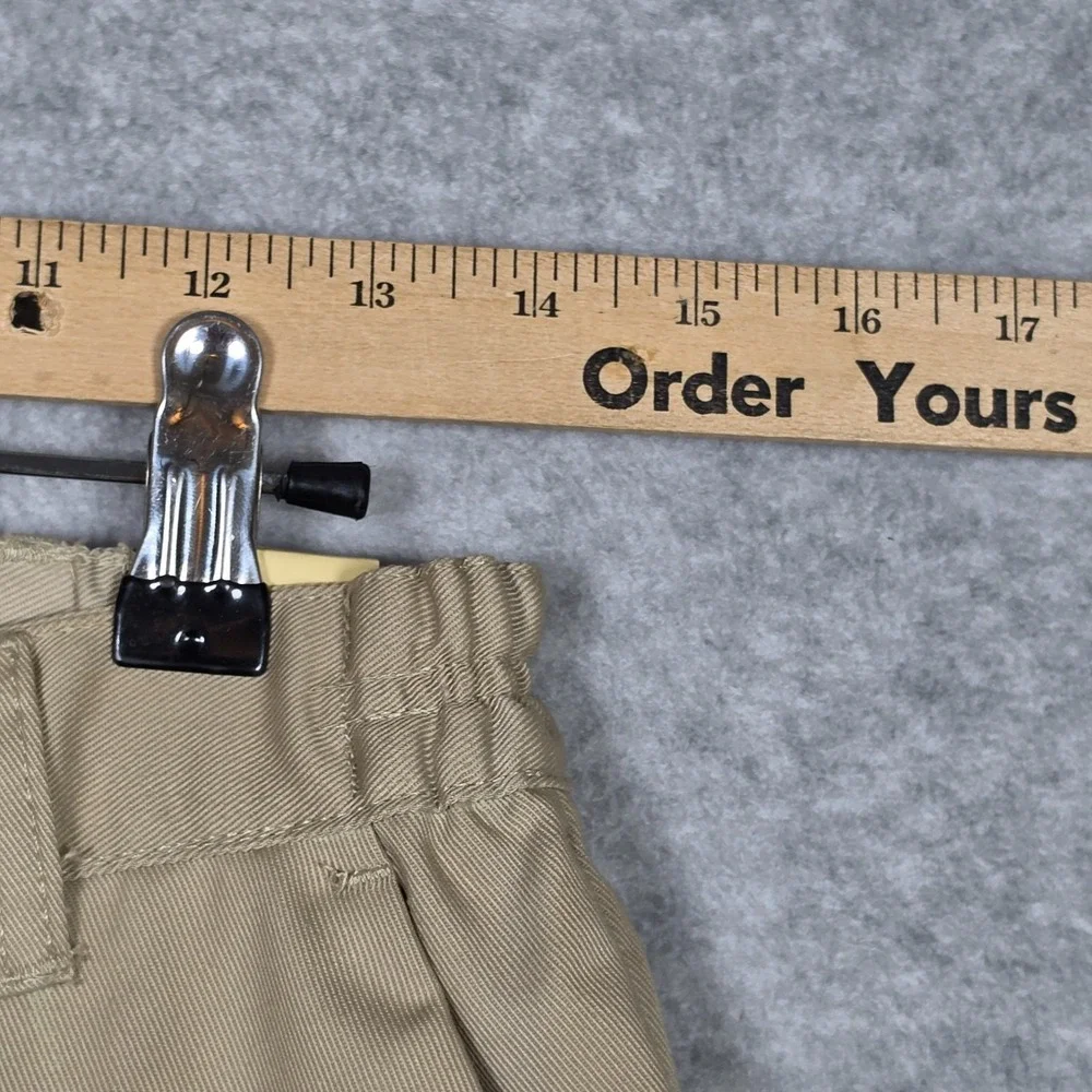 VTG WearGuard Pants Mens Sz 30x31 Tan Beige Stretch Waist Relaxed Straight NEW